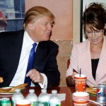 Former Governor of Alaska Sarah Palin arrives at Trumps Tower